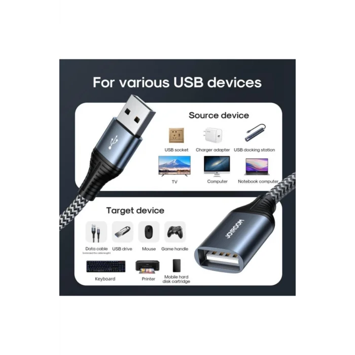 JOYROOM USB UZATMA KABLOSU