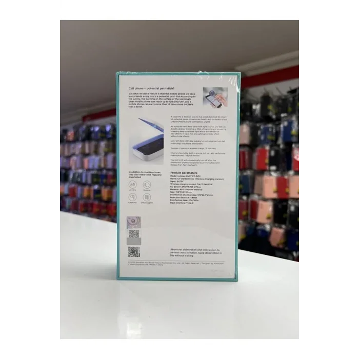 JOYROOM UV SİTERİLİZER 10W WİRELES ŞARJ