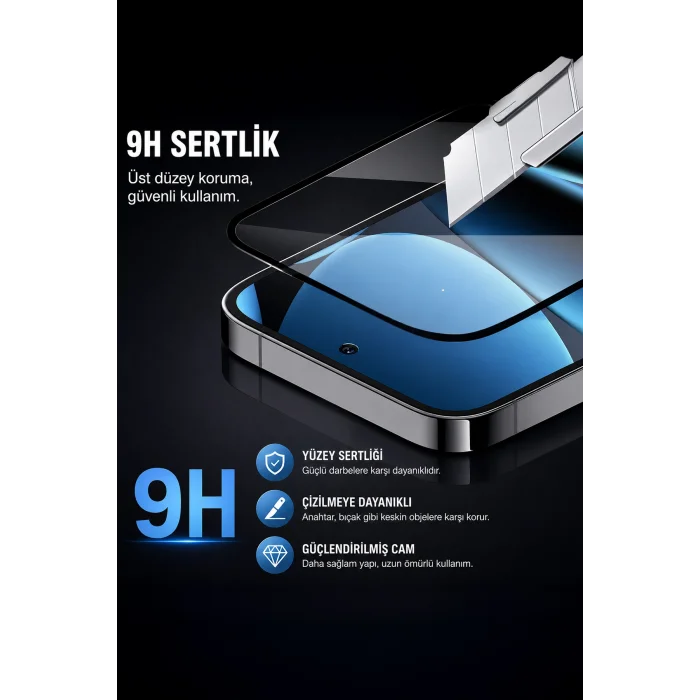 Redmi Note 17 Pro-17 Pro Max Anti Statik Cam Ekran Koruyucu