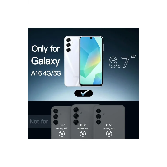 Samsung A16 Şeffaf Silikon