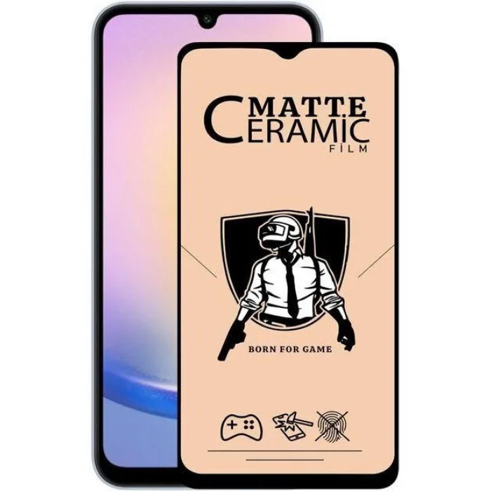 Samsung Galaxy A12 ile Uyumlu Mat Seramik Nano Ekran Koruyucu