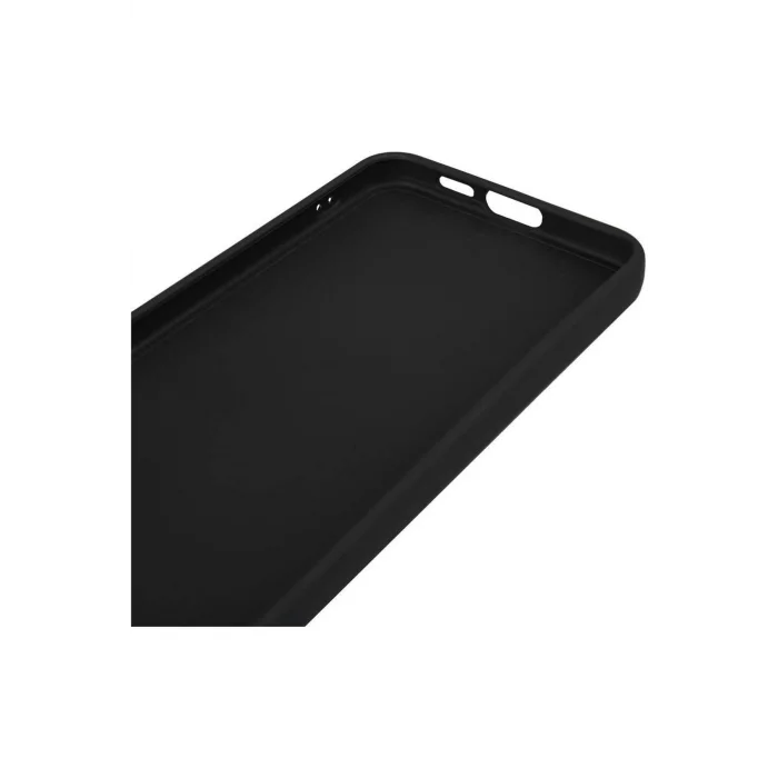 Samsung Galaxy A26 Kılıf Kamera Korumalı Esnek Mat Renkli Standart Siyah Silikon Kapak