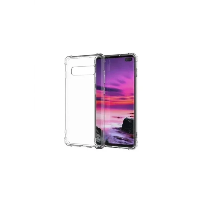 Samsung Galaxy S10 Anti Crash Şeffaf Silikon Kılıf