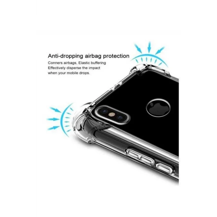 Samsung Galaxy S10 Anti Crash Şeffaf Silikon Kılıf