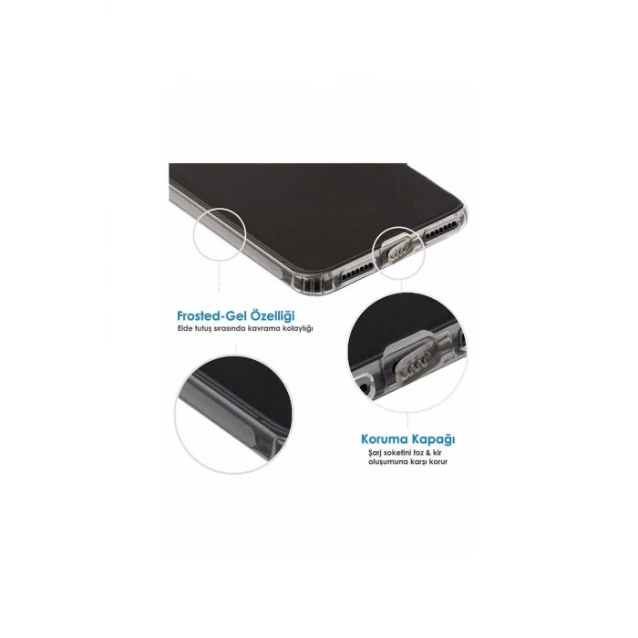 Samsung Galaxy S24 Ultra Şeffaf Silikon Kılıf