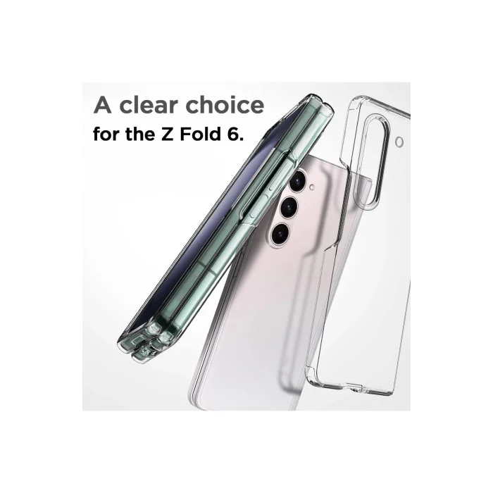 Samsung Galaxy Z Fold 6 Kılıf Şeffaf Sert
