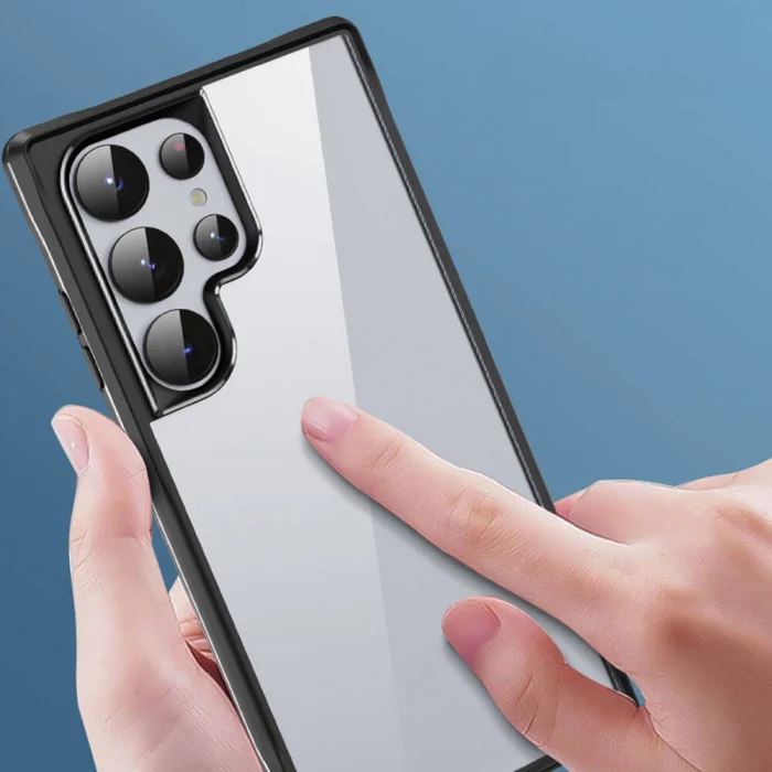 Samsung S24 Ultra Siyah Darbe Emici T-Max Silikon PC