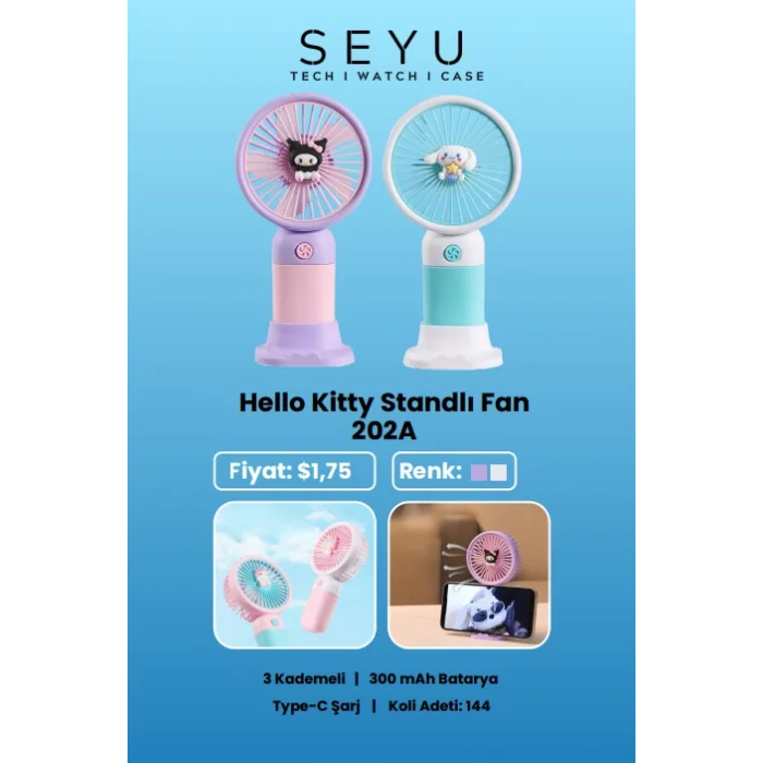 Seyü Meyve-hellokty Stantlı Fan