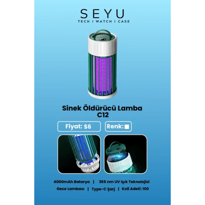 Seyü Sinek Öldürücü Lamba