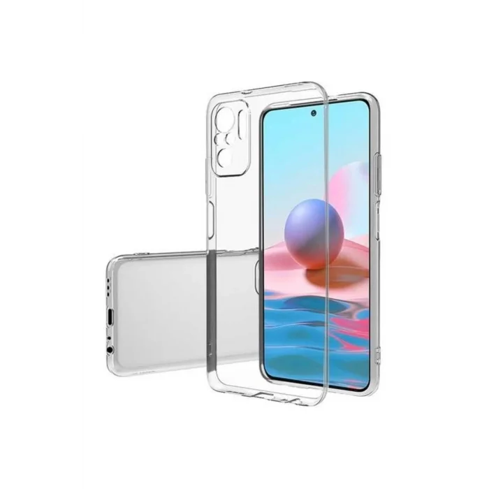 Xiaomi Redmi Note 10 4g Tıpalı Şeffaf Silikon