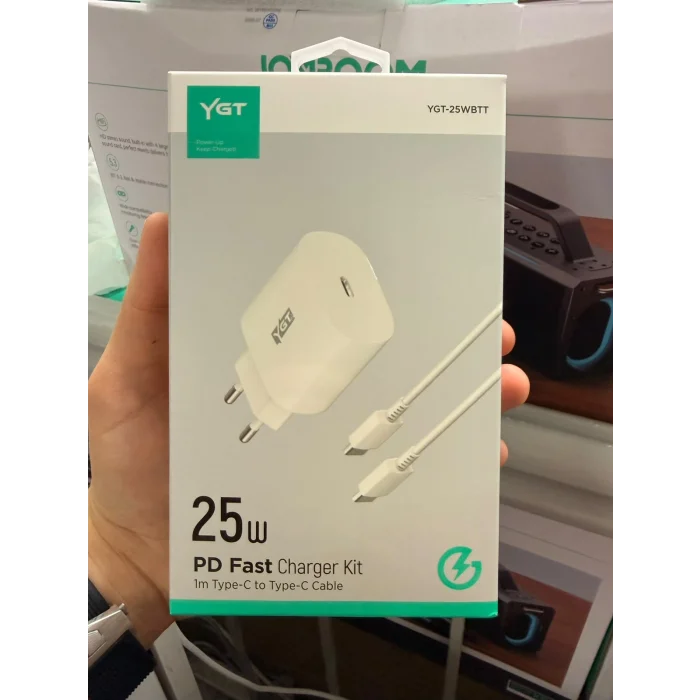YGT+ 25W Type-c - Type-c Set Şarj Aleti