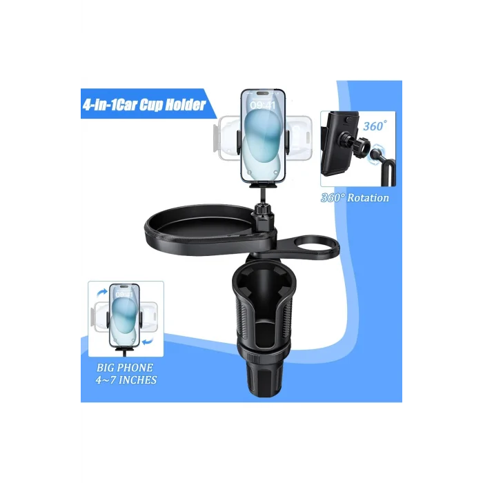 Ygt Araç İçi Kupa-Termos-Tabak-Telefon tutucu