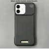 iPhone 16 Plus Parfümlü Koku Hazneli MagSafe Uyumlu Deri Kılıf