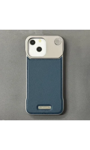 iPhone 15 Parfümlü Koku Hazneli MagSafe Uyumlu Deri Kılıf