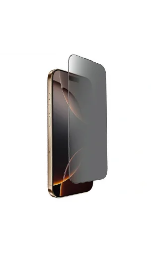 iPhone 17 Pro Uyumlu Hayalet Kırılmaz Cam Tam Kaplayan Ekran Koruyucu