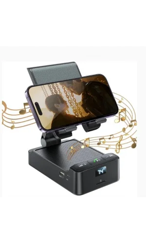 Joyroom 3 in 1 Telefon Tutuculu Dijital Ekranlı Katlanabilir Hopörlör