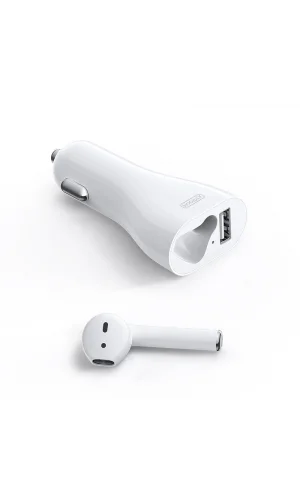 Joyroom JR-CP1 Bluetooth 5.0 Kablosuz Kulaklık Araç içi Hızlı Şarj