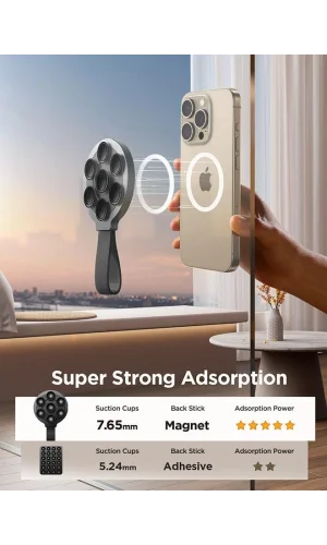 Joyroom Jr-ZS393 Magsafe Uyumlu Vantuzlu Telefon Tutucu