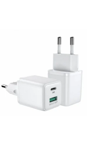 Joyroom L-QP303 30W 2 Port PD Şarj Adaptörü Seyahat Sarj Cihazı