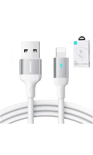 Joyroom Lighting Metal kopmaz Kablo 3m Beyaz