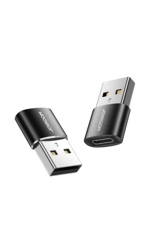 Joyroom S-H152 Adaptörü USB to Type-C Siyah