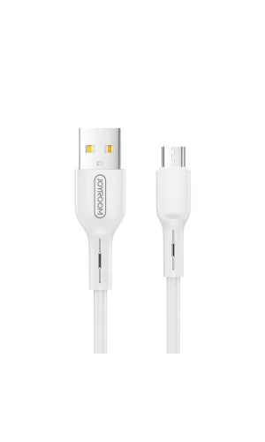 Joyroom S-M357S Mikro Şarj ve Data Kablosu 2A 1m Beyaz