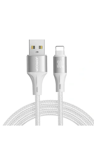 Joyroom Usb-Lighting Metal Hızlı Şarj Ve Data Kablo 3 Amper 2 Metre