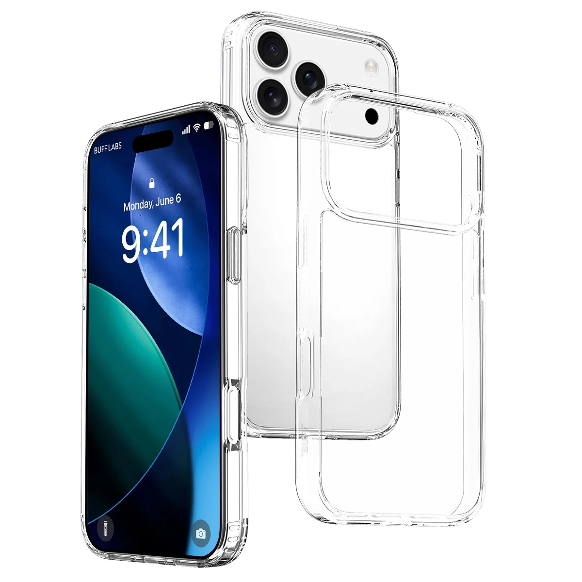 İphone 17 Pro Max Sert Şeffaf Telefon Kılıfı