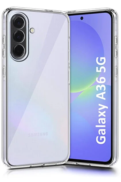Samsung A36 Sert Şeffaf Telefon Kılıfı