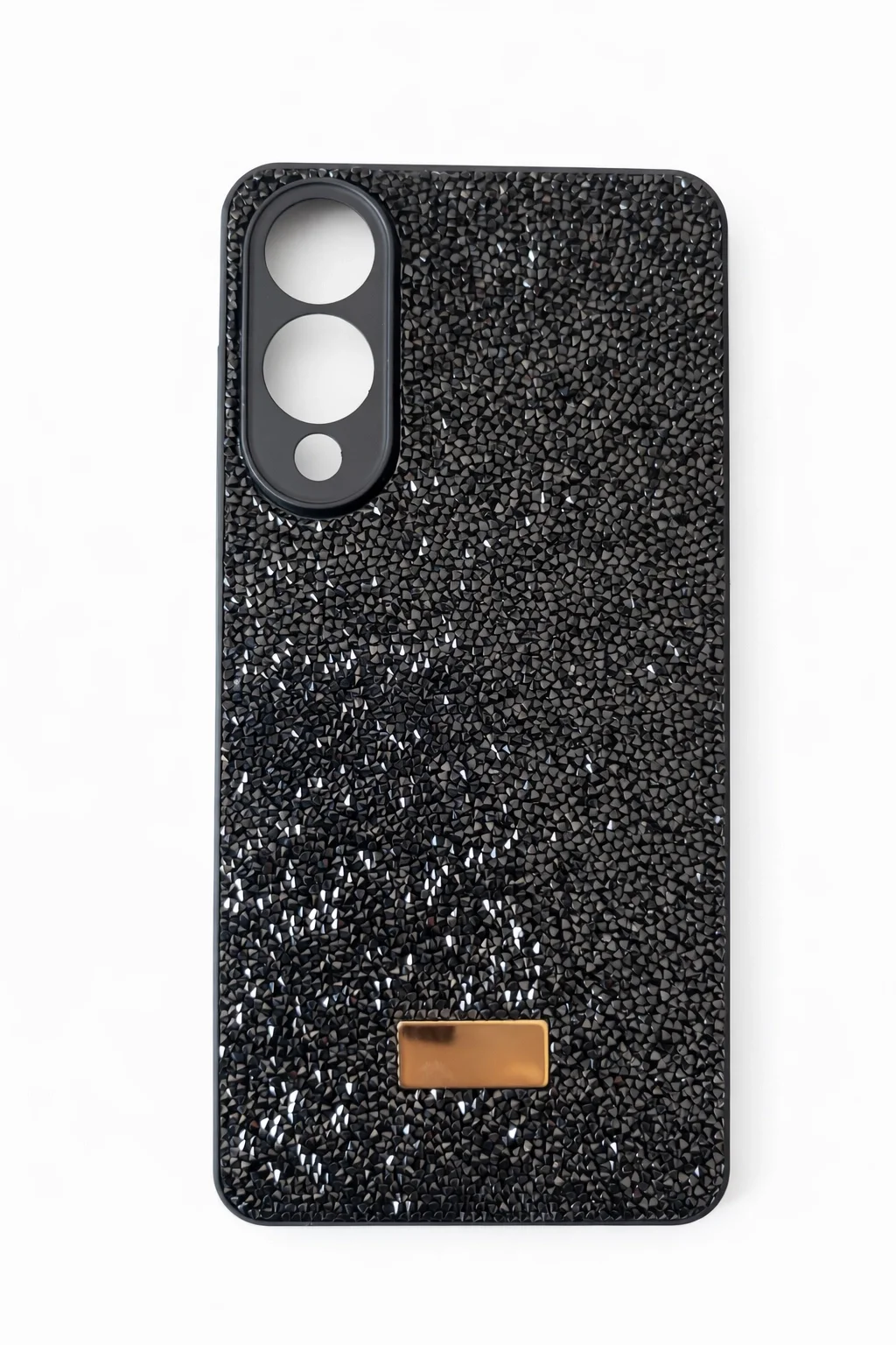 Samsung S25 Edge İle Uyumlu İnce Parlak Taşlı Premium Sw Telefon Kılıfı