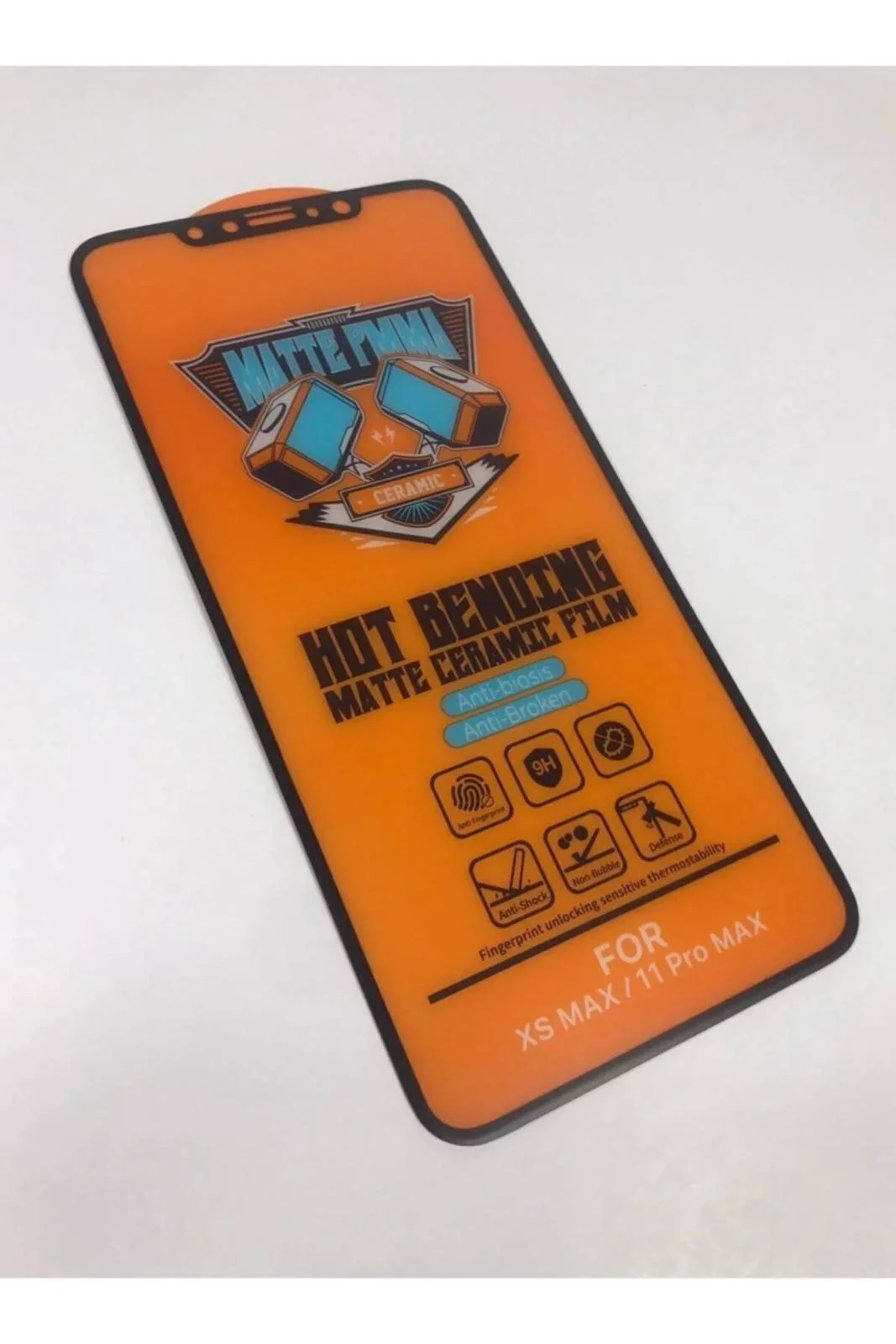 İphone 13/13 Pro ile Uyumlu Mat Seramik Nano Ekran Koruyucu PMMA