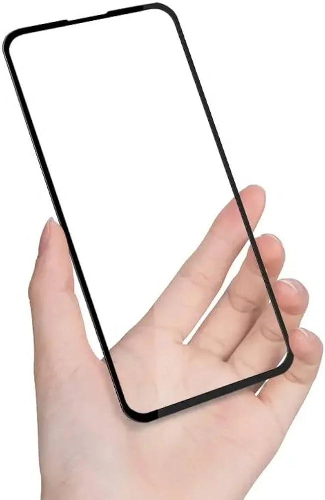Samsung Galaxy A81/Note 10 Lite ile Uyumlu Tam Kaplayan Siyah Fiber Nano Ekran Koruyucu
