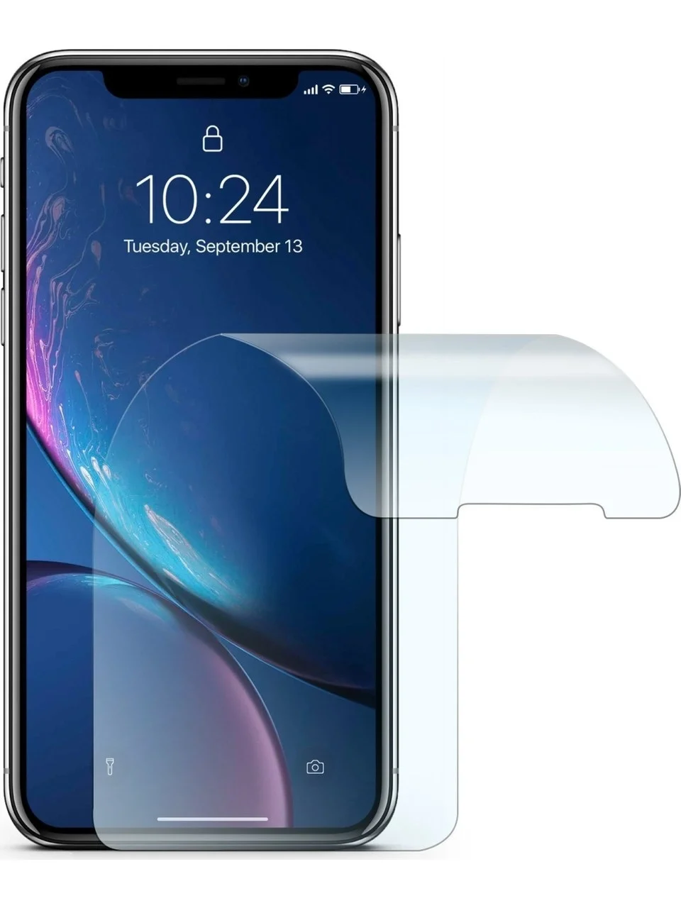 İphone XSMAX ile Uyumlu Okmore Nano Esnek 9H Ekran Koruyucu