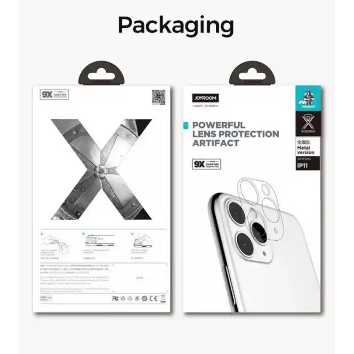 iPhone 11 Joyroom Kamera Lens Protector Glass 1.01 mm Anti Scratch