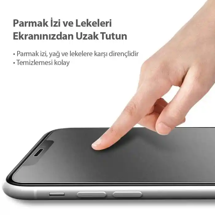 İphone 15 Plus Uyumlu Mat Hayalet Nano Cep Telefonu Ekran Koruyucu