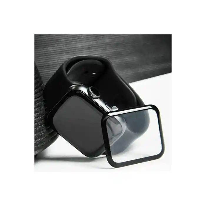 İphone Watch 44mm Mat Polimer Nano Tam Kaplama Ekran Koruyucu