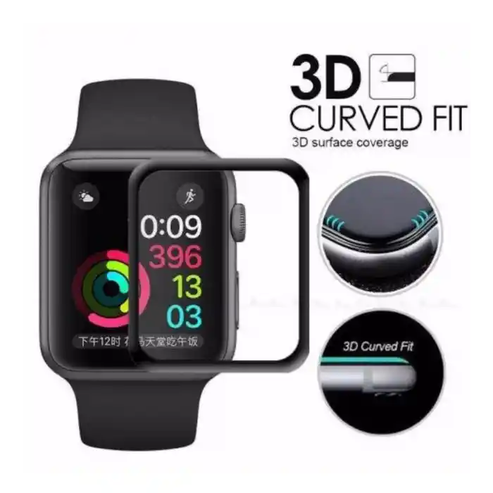 İphone Watch 7.Nesil 41mm Polimer Nano Tam Kaplama Ekran Koruyucu
