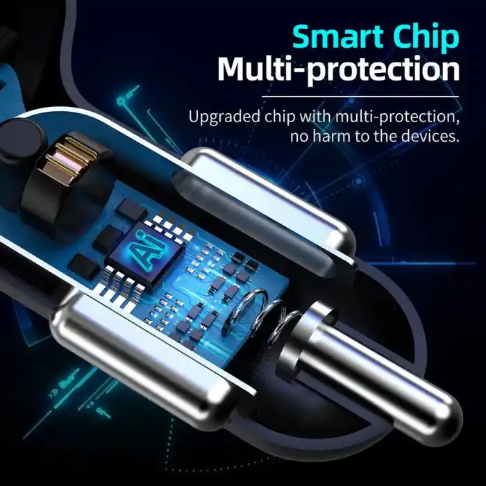 Joyroom 150W 4 Port Led Ekranlı Araç şarj