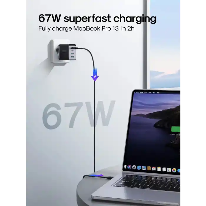 Joyroom 67 W Pd Usb Çoklu Şarj Kablosu