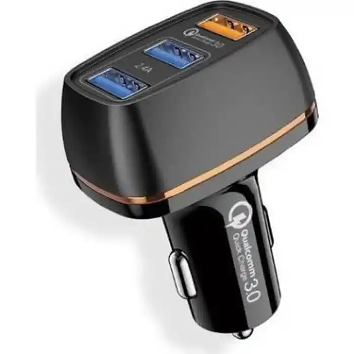 Joyroom C-M303 QC 3.0 30W 3xUSB Araç Şarj Cihazı