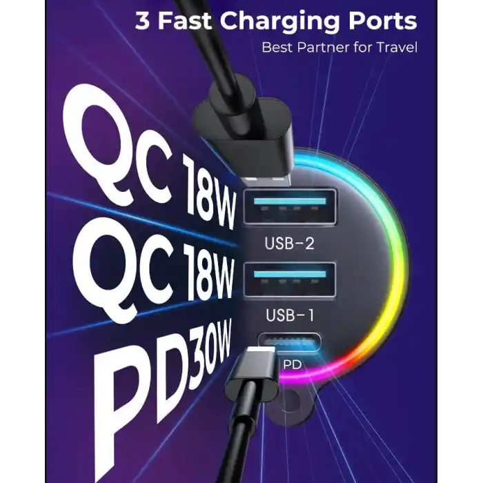 Joyroom Çoklu Araç şarj Wireless FM Transmitter