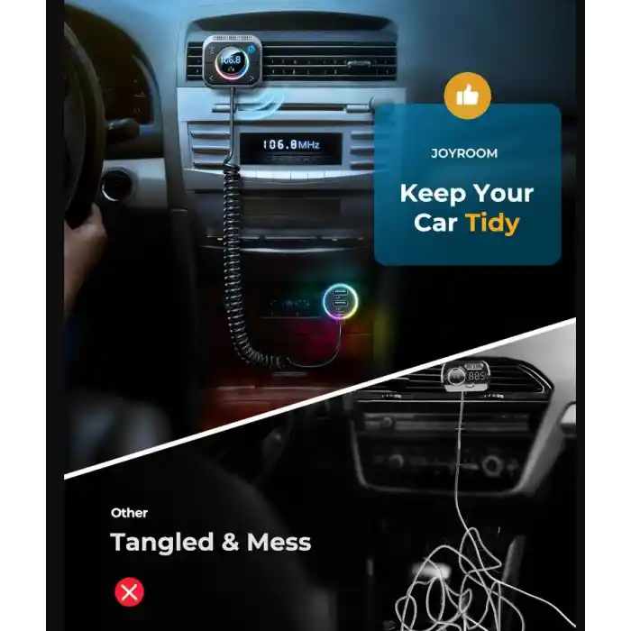 Joyroom Çoklu Araç şarj Wireless FM Transmitter