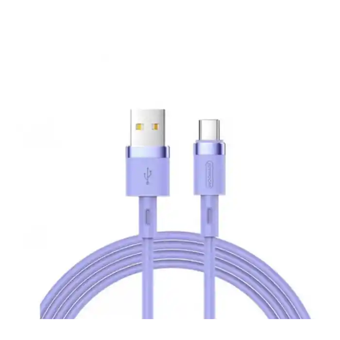 Joyroom İphone USB Renkli Yanmaz Silikon Data Şarj Kablosu