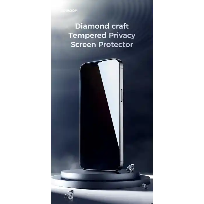Joyroom JR-PF602 iPhone 12/12 Pro 2.5D Privacy Hayalet Ekran Koruyucu