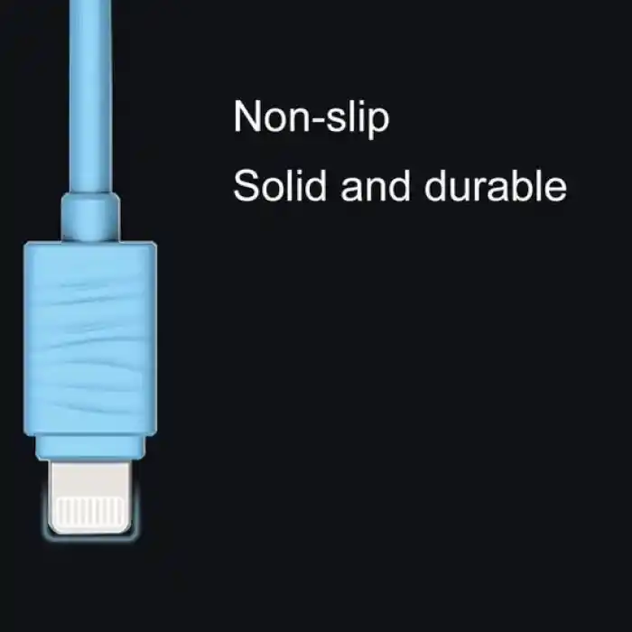 Joyroom JR-S118 iPhone Lightning USB Hızlı Şarj ve Data Kablosu 1m Mavi