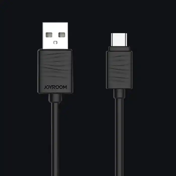 Joyroom JR-S118 Type-C USB Hızlı Şarj ve Data Kablosu 1m Siyah