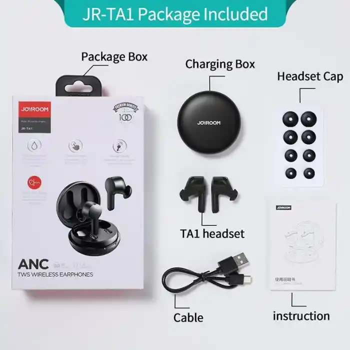 Joyroom JR-TA1 TWS Kablosuz Kulaklık Bluetooth 5.0 ANC