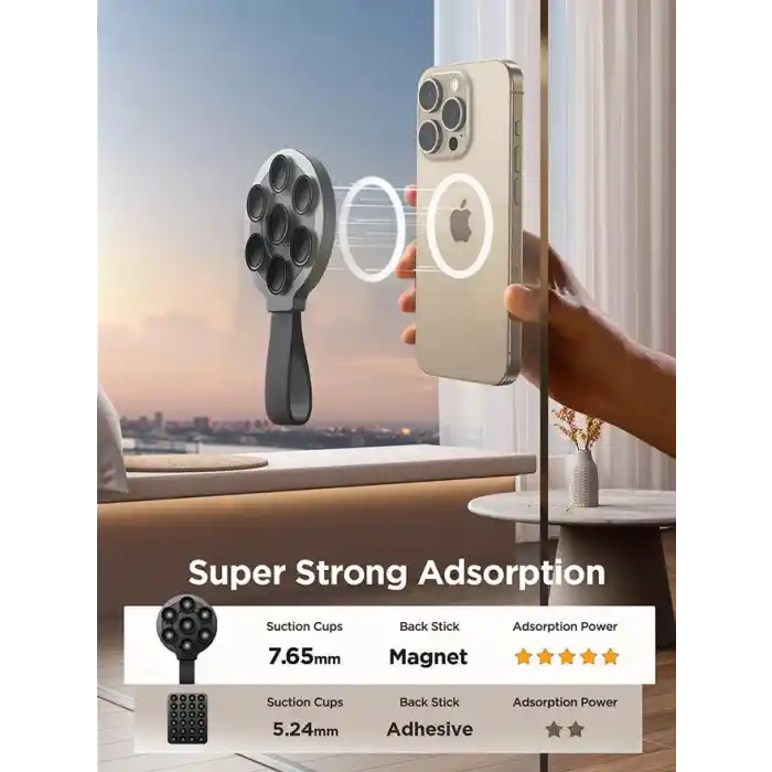 Joyroom Jr-ZS393 Magsafe Uyumlu Vantuzlu Telefon Tutucu