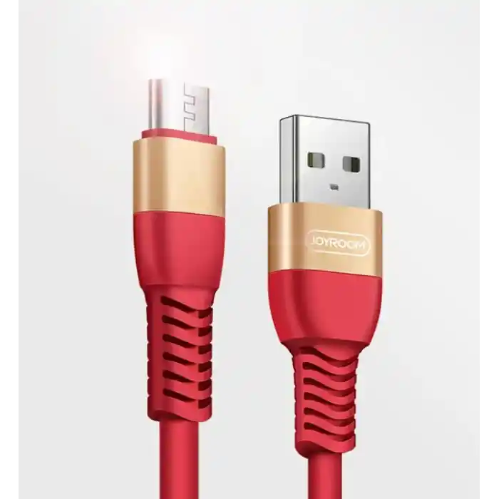 JOYROOM MİCRO KIRMIZI 3M 2.4A DATA KABLOSU