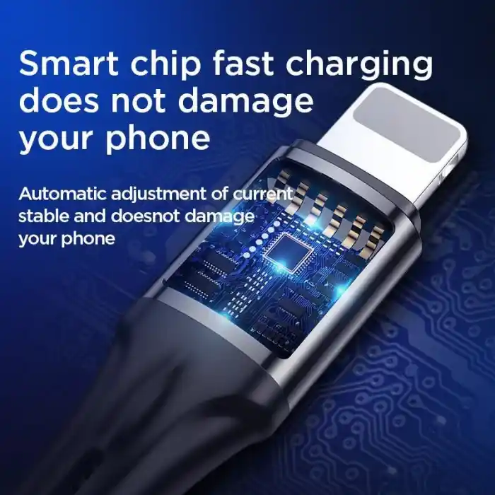 Joyroom S-0230N1 0.2m 3A USB -Lightning Data Sync Şarj Kablosu Kırmızı